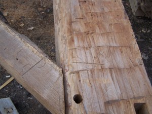 Gunstock Timber Frame from 1500s
