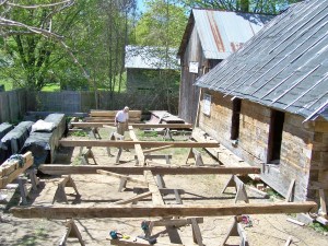 Timber Frame Roof Structure