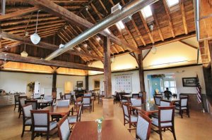 Dining Hall from restored Timber Frame 