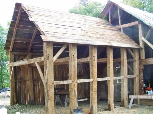 Timber Frame Barn Style Home