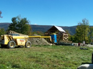 Outhouse in Rural Vermont Best Part of Timber framing