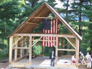 Vermont Historic Barn Raising