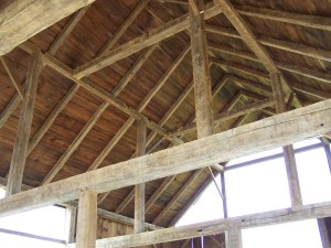Post and beam Roof Boards_After