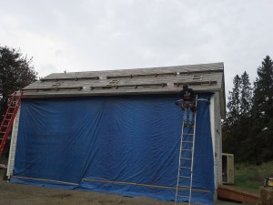 Snohomish Timber frame with slate roof