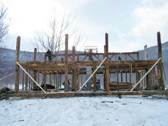 Dismantling timber frame for restoration and preservation