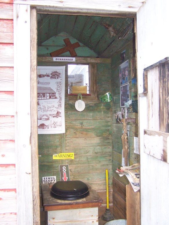 timber frame outhouse in vermont