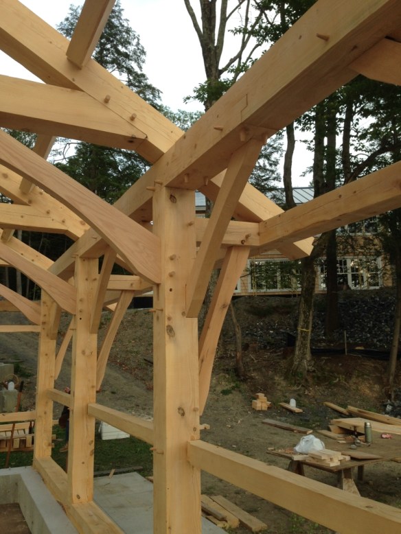 Timber frames_Green Mountain Timber Frames_Luke Larson