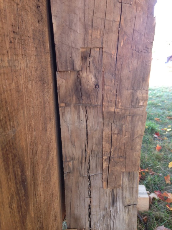 British Scarf Joint_Green Mountain Timber Frame_Larson Farm
