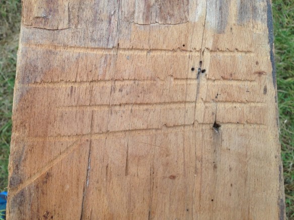 Labeling System_1840s timber frame_Green Mountain Timber Frames_5