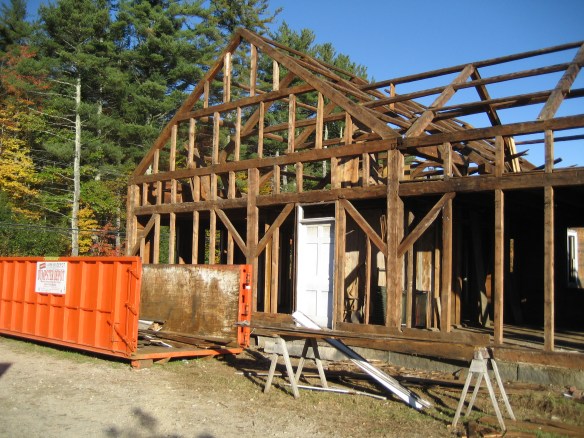 Hodsdon frame opened up green mountain timber frames