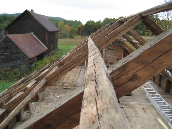 Hodsdon rafter system vintage house