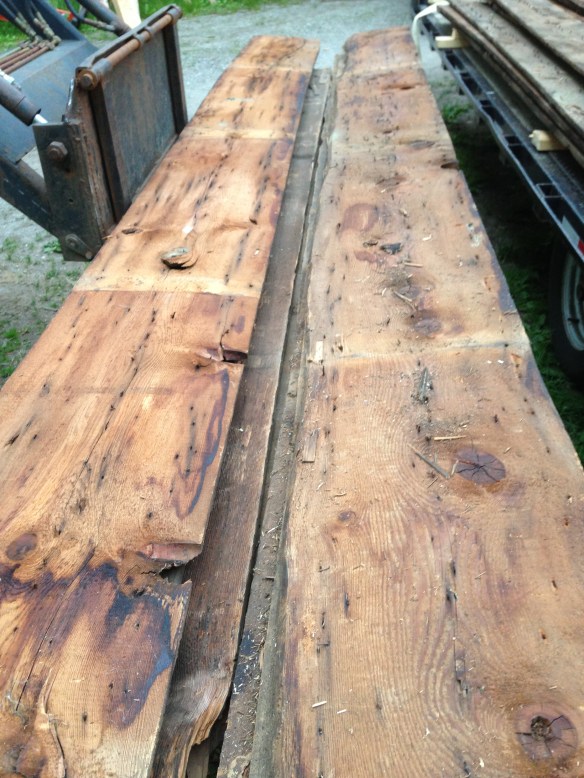 vintage hemlock roof boards green mountain timber frames