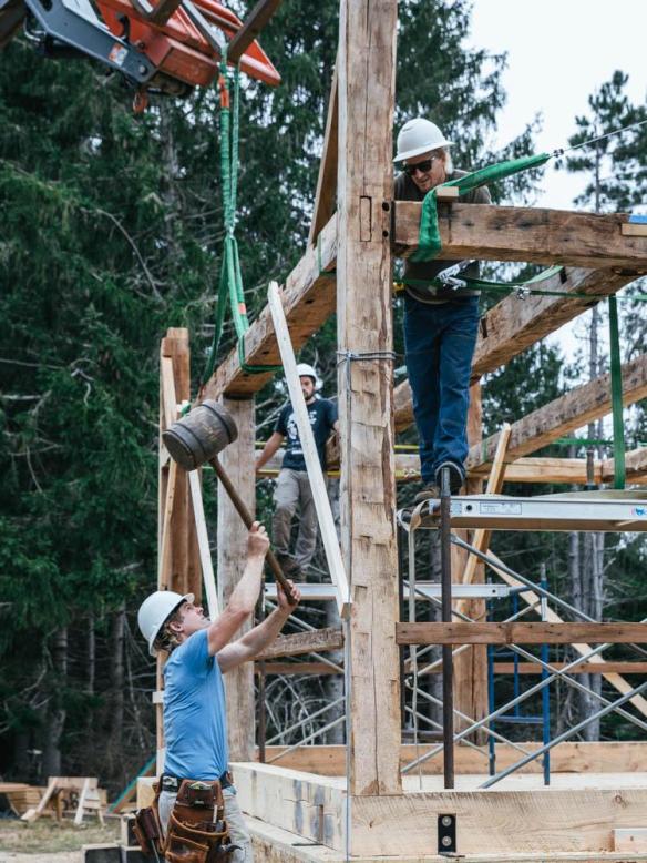 Mortise_and_Tenon_Timber_Frame_Shop_Raising_Bents_Day_Two-12