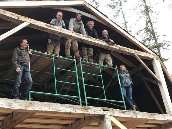 Green Mountain Timber Frames crew