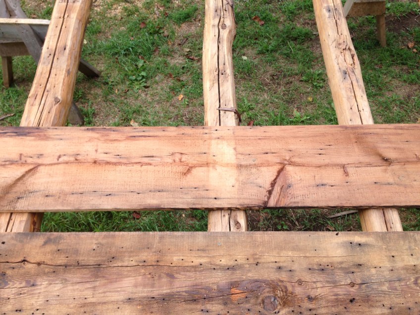 Restored roof boards