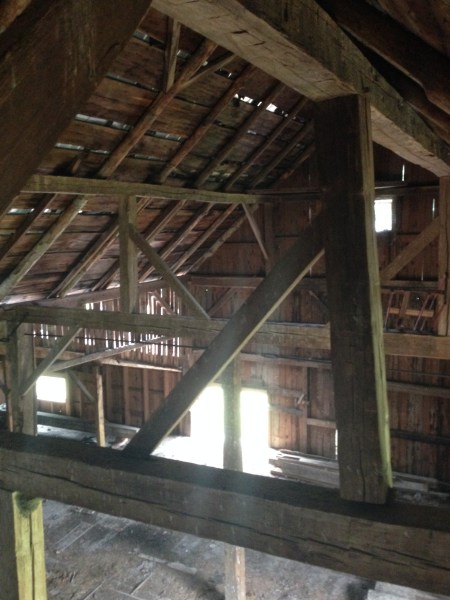 historic barn rafter support system green mountain timber frames