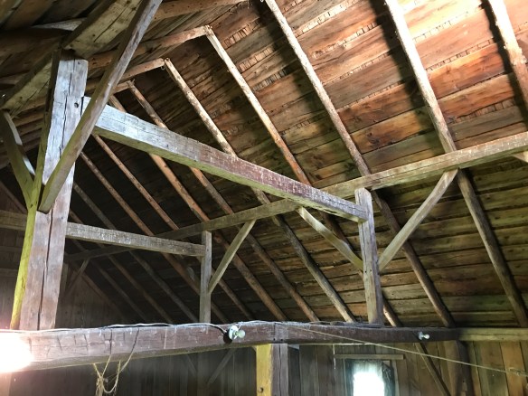 Pre 1800s gunstock barn for sale_Green Mountain Timber Frames