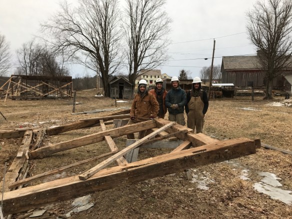 Green mountain timber frames crew | rupert granary