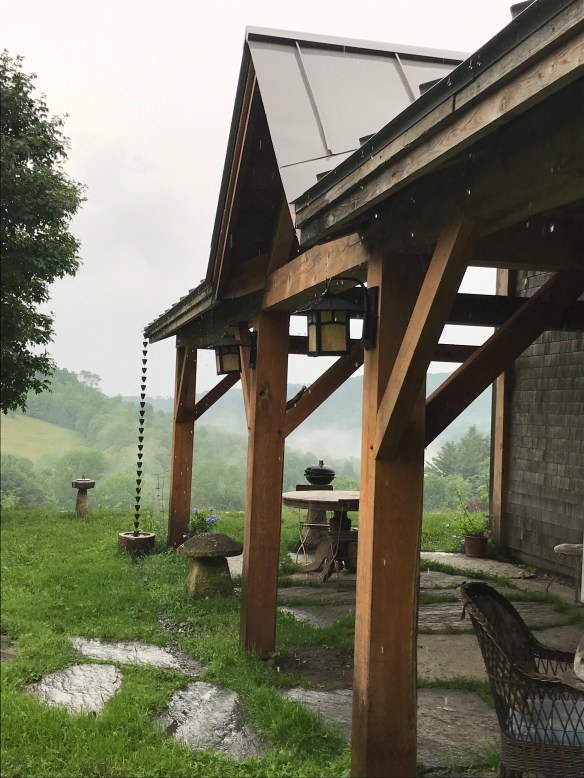 barn home timber frame porch green mountain timber frames
