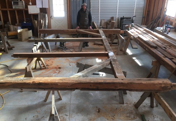 restoration of trapper cabin corn crib green mountain timber frames