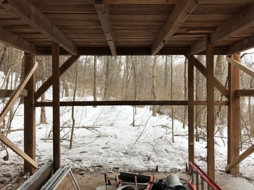 trapper cabin corn crib barn for sale