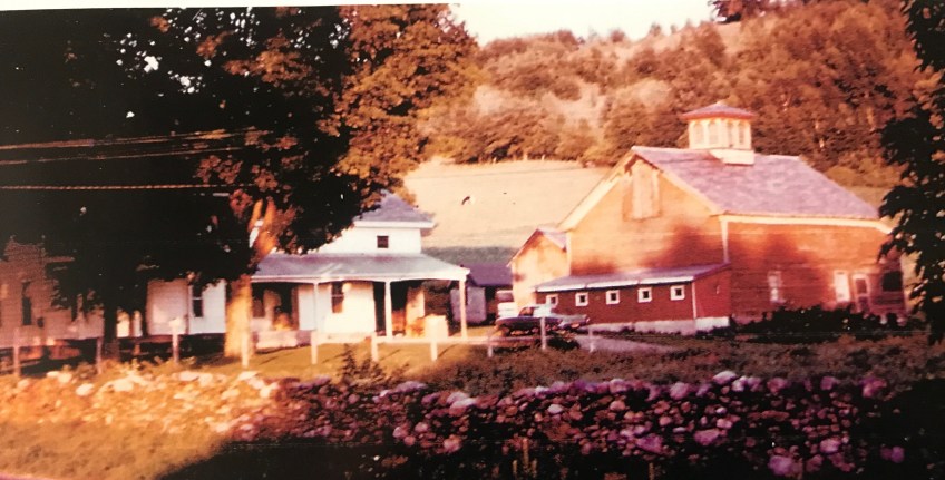 trapper cabin homestead hartford NY barn for sale green mountain timber frames