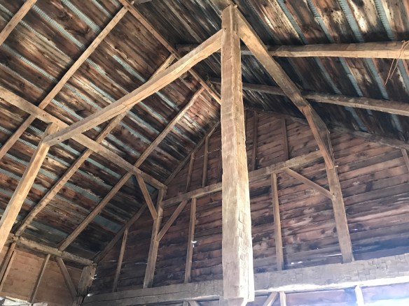 vintage timber frame barn home | green mountain timber frames